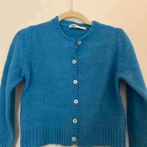 Bright Blue Zara Cardigan
